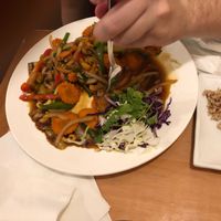 Vegan Cashew Nut Fried Tofu at Taste of Thai in Arlington