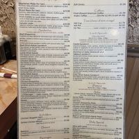 Menu page 2 at Beirut Rock Cafe in Arlington