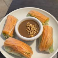 Veggie springrolls  at Sprout's Springroll & Pho in Arlington
