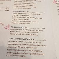 vegetarian dishes, of which one seemed vegan (the Pho soup) at Le Cercle Des Voyageurs in Brussels