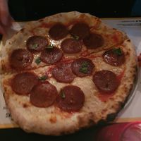 Devils Coglioni (Pepperoni) at Young Vegans Pizza Shop in London