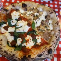   at Young Vegans Pizza Shop in London