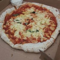 Pizza at Young Vegans Pizza Shop in London