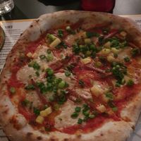 Filthy Weekend (Hawaiian of sorts) at Young Vegans Pizza Shop in London