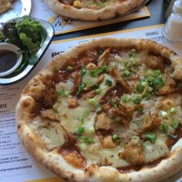 The Dead Barbie pizza at Young Vegans Pizza Shop in London