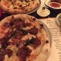 Pizzas  at Young Vegans Pizza Shop in London