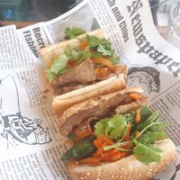 Vegan Ban mi at Rustle & Still in Toronto