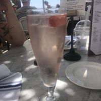 Strawberry basil soda at Blue Moon Over Avila in Avila Beach