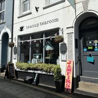  at Teacup Tearoom in Mevagissey