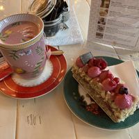 Vegan Wild Berry Sweetie and Tea  at Isabella Glutenfreie Patisserie - Oberkassel in Dusseldorf