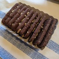 Vegane Schokomandel Sables (7,40€) - 4.5/5. at Isabella Glutenfreie Patisserie in Hamburg