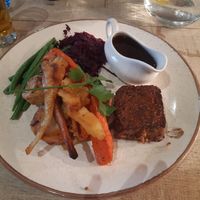 Vegan Roast at Ego Mediterranean in Crewe