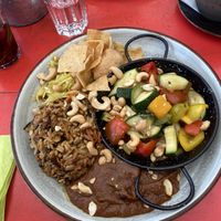 Nasi goreng met groenten  at Kaap Noord in De Cocksdorp