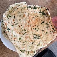 Naan  at Red Fort Cuisine Of India in St George