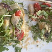 Hummus Ravioli   at Villa Lido in Klagenfurt