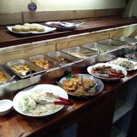 Tasty buffet. at Moc Chay in Hanoi