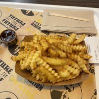 Fries with bbq sauce   at VINCENT - East Side Mall in Berlin