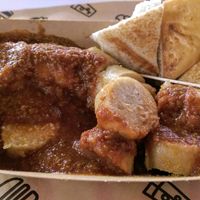 Currywurst at VINCENT - East Side Mall in Berlin