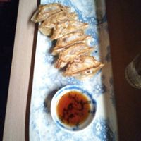 Vegan gyozas (6 for 10 CHF) at Susuru in Geneva