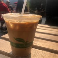 Oat Maple iced latte - when in Canada eh ;) at Wild Flour in Banff