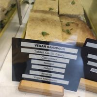 Vegan sandwich of the moment (frequently changes) at Wild Flour in Banff