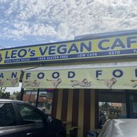 Storefront  at Leo's Superfood Vegan Cafe in Northridge