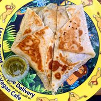 Crunch wrap  at Leo's Superfood Vegan Cafe in Northridge