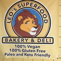 This picture says it all at Leo's Superfood Vegan Cafe in Northridge