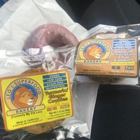 Donuts and cookies at Leo's Superfood Vegan Cafe in Northridge
