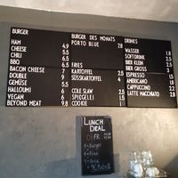 Menu at Brandenburger in Eberswalde