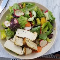 Vegan Salas at Flower Child in Houston