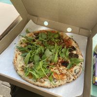 Pizza!  at Hangin' Pizzeria in Betws-y-coed