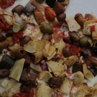 Best vegan pizza I've ever had! at Hangin' Pizzeria in Betws-y-coed