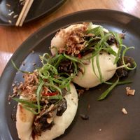 Mushroom bao at Jimmy Wah's in Burleigh Heads