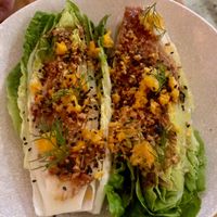 Romaine salad at Jimmy Wah's in Burleigh Heads