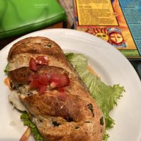 Hamburger Che at Rey Sol in Guatemala City