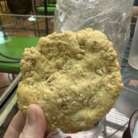Peanut butter cookie, not very sweet but tasty  at Rey Sol in Guatemala City