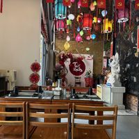 Lower seating area  at Bodhi - Bo Den Duyen in Dong Hoi