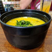 Straw mushroom porridge at Bodhi - Bo Den Duyen in Dong Hoi