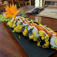 Rice rolls at Bodhi - Bo Den Duyen in Dong Hoi