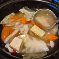 Tom yum soup at Bali Thai - NEX in Central Singapore