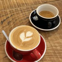 Capuccino with oat milkk  at Filter in Pisa