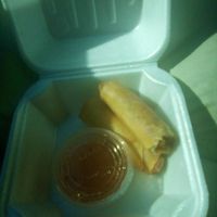 Spring rolls veggie ones at Thai Lanna in Canton