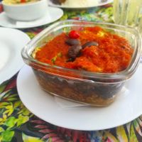 Moussaka de Soja at Papoula in Cairu