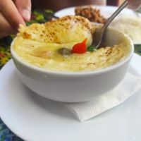 Escondidinho de Soja at Papoula in Cairu