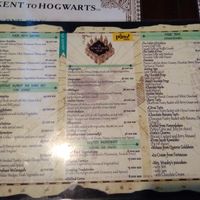 Food Menu page 2 at Potter Mania in Tashkent