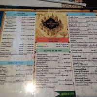 Drinks menu page 2 at Potter Mania in Tashkent