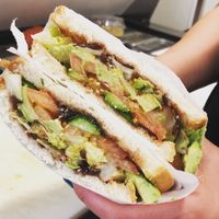 Veggie sandwich at Melrose Bite (Kosher LA) in Los Angeles