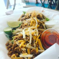 Vegan beef tacos at Melrose Bite (Kosher LA) in Los Angeles