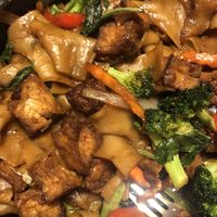 Drunken noodles w/ tofu at Sawasdee Thai Cuisine in Hershey